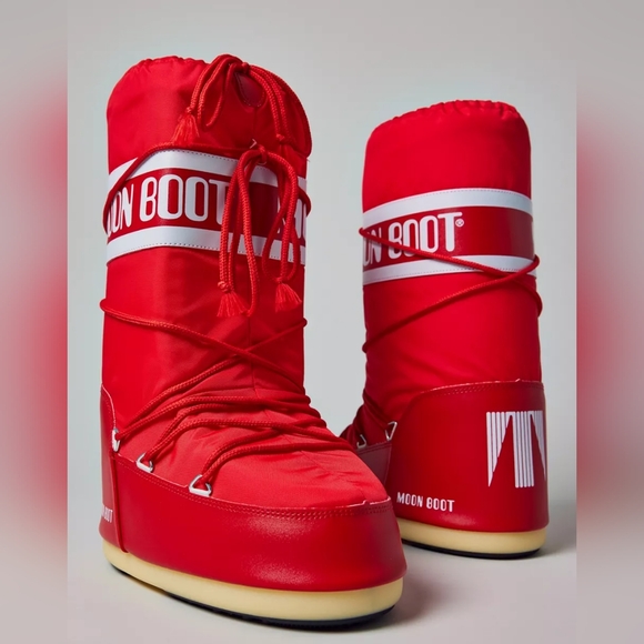 Moon Boot Shoes - Red Moon Boots